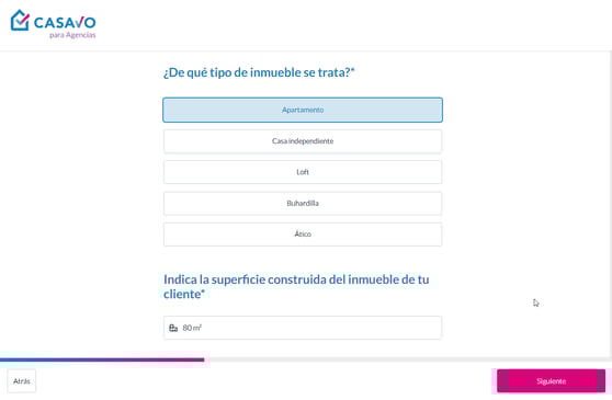 tipo propiedad Casavo